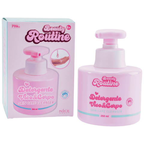 Beauty Routine  Detergente Viso e Corpo 250 ml per Bambine 6+  Skin Care Clean