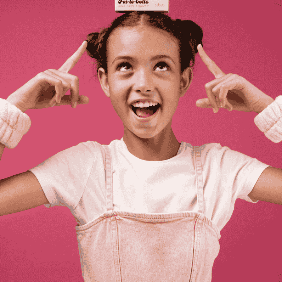 Beauty Routine  Fai-le-Bolle Skin Care Foamer  Dispenser Schiuma per Bambine 6+