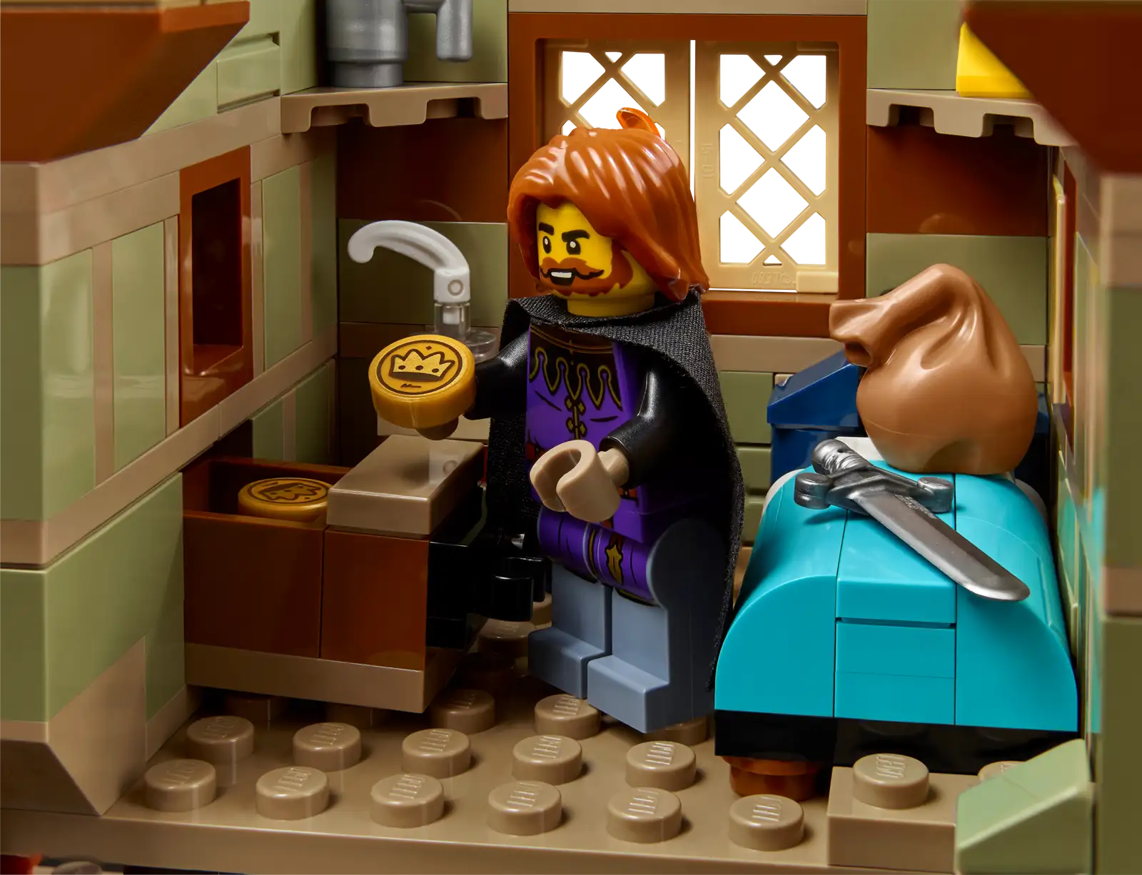 Lego Icons 10332 Piazza della città medievale