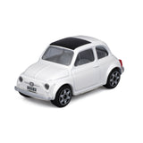 18-30046 Bburago Street Fire Fiat 500 BiancaModello Diecast in Scala 1:43