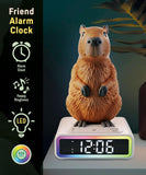 113576 Lisciani Rainy Days Capybara  Sveglia LED con Figura Capibara