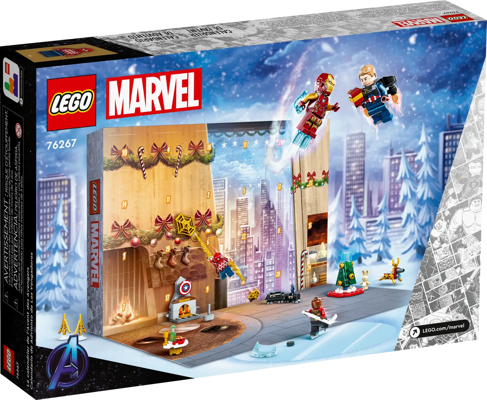 Lego 76267 Calendario dell’Avvento degli Avengers