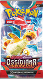Pokémon Trading Card Game  Scarlatto e Violetto Ossidiana Infuocata 1 Busta 10ca