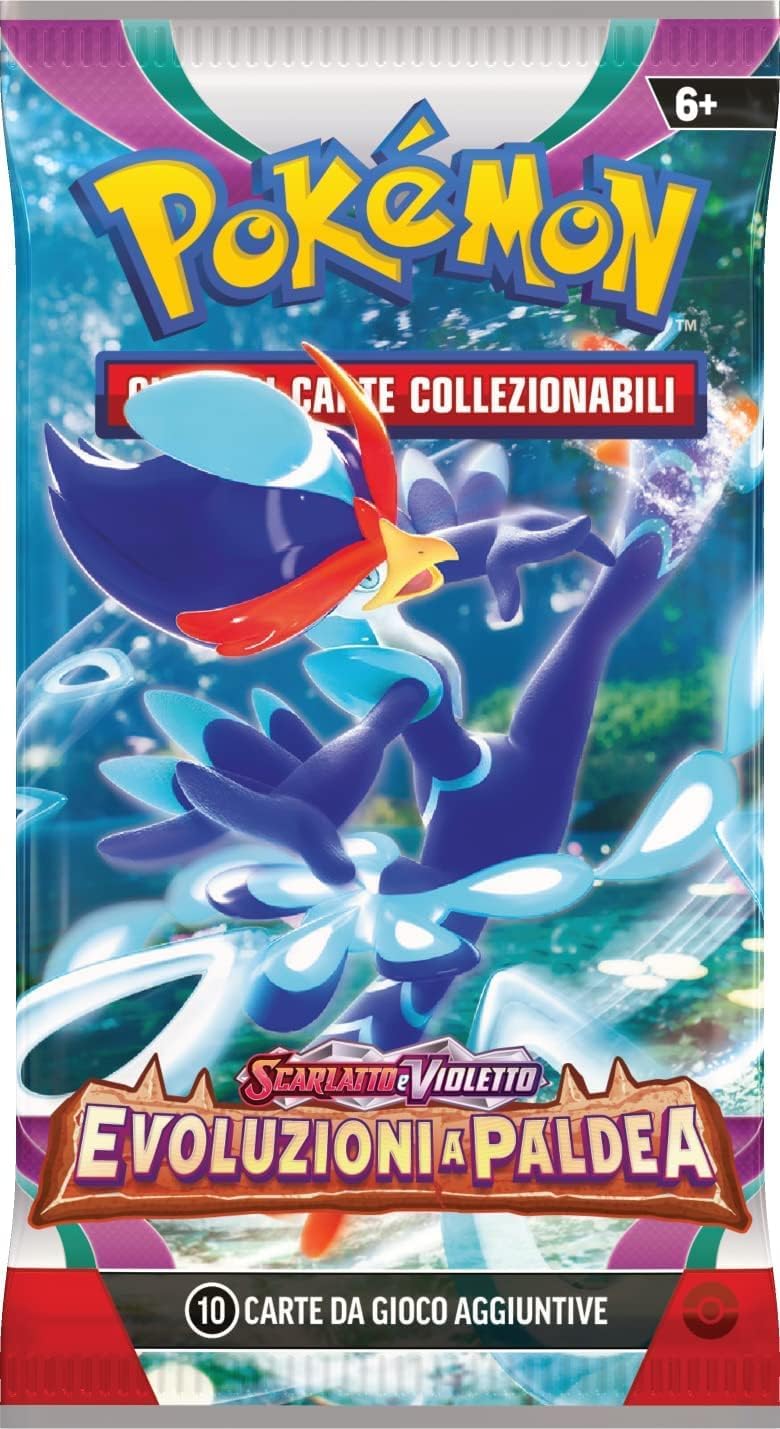 Pokémon Trading Card Game  Scarlatto e Violetto Evoluzioni a Paldea 1 Busta