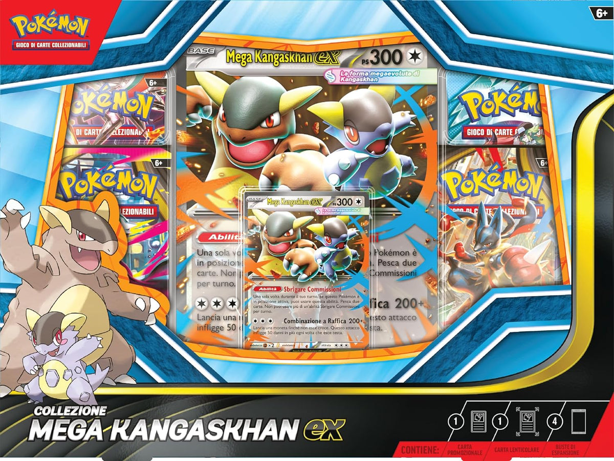 Gamevision Pokémon Collezione Mega Kangaskhan EX  Box Carte Collezionabili