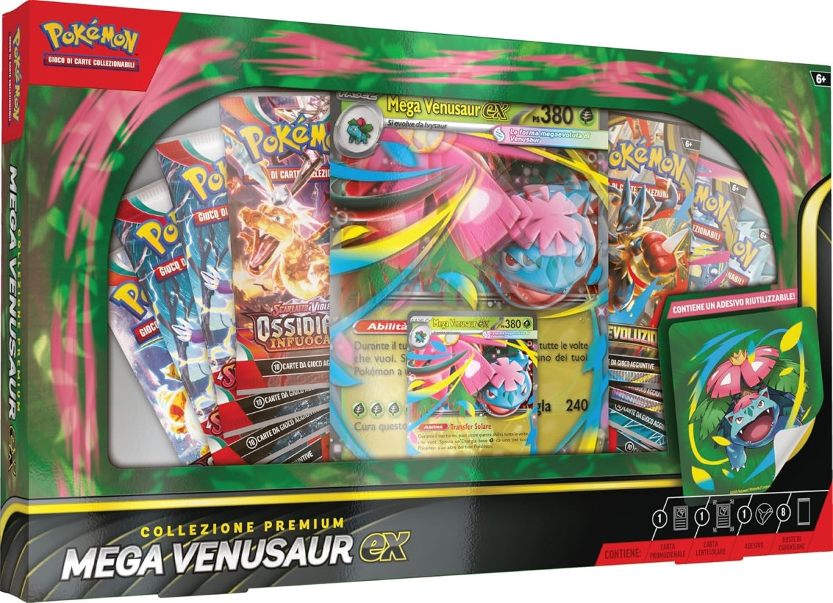 Gamevision Pokémon Trading Card Game  Collezione Mega Venusaur EX