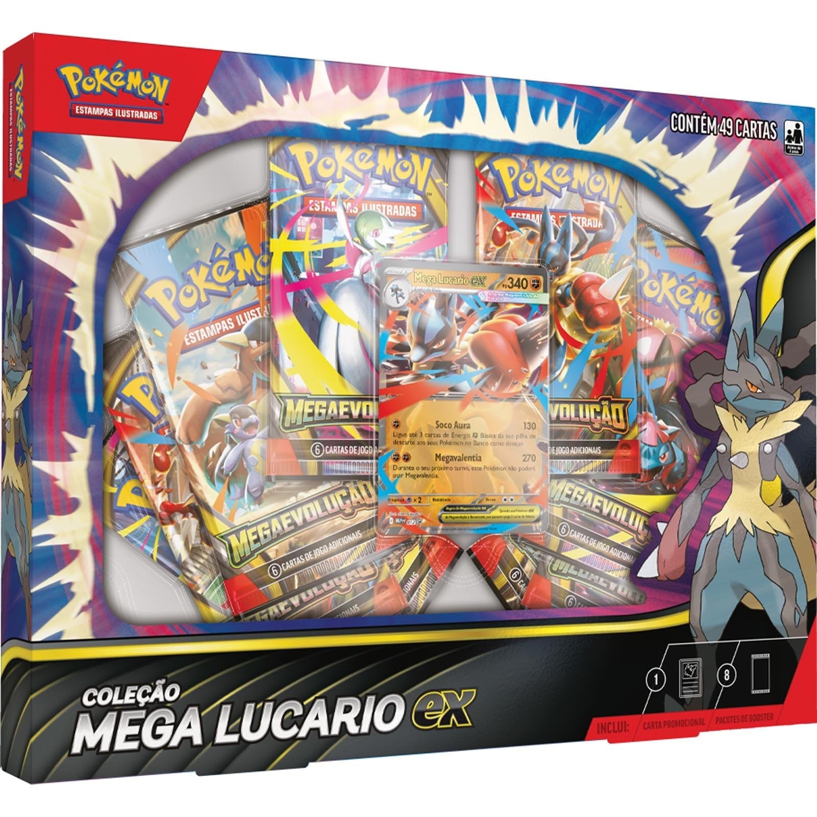 Gamevision Collezione con statuina  Mega Lucario ex