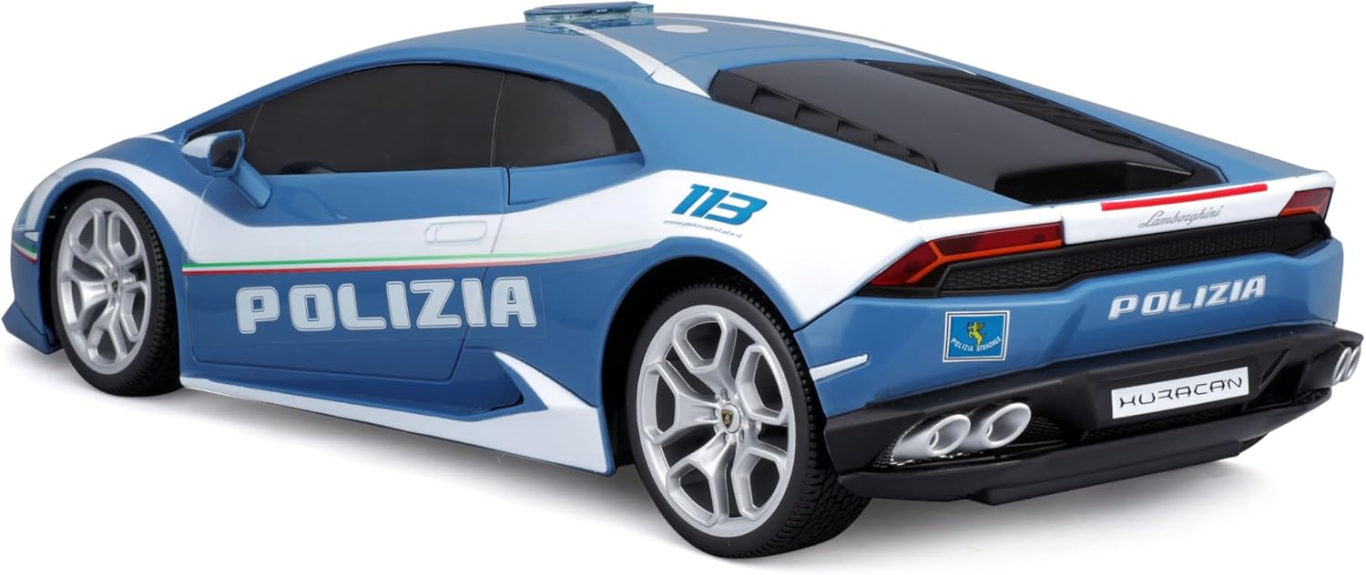 Maisto Tech RC Lamborghini Huracn Polizia 1:14  Auto Radiocomandata Realistica
