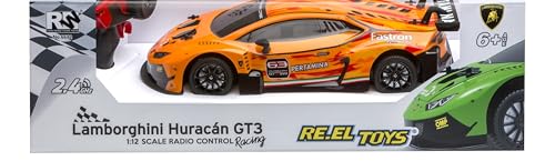 2236Lamborghini Huracán GT3 RC 1:16 Arancione ReelToys Auto Radiocomandata Sport