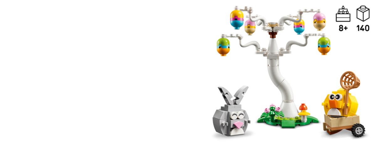 40808 LEGO  Coniglietto pasquale e caccia alle uova