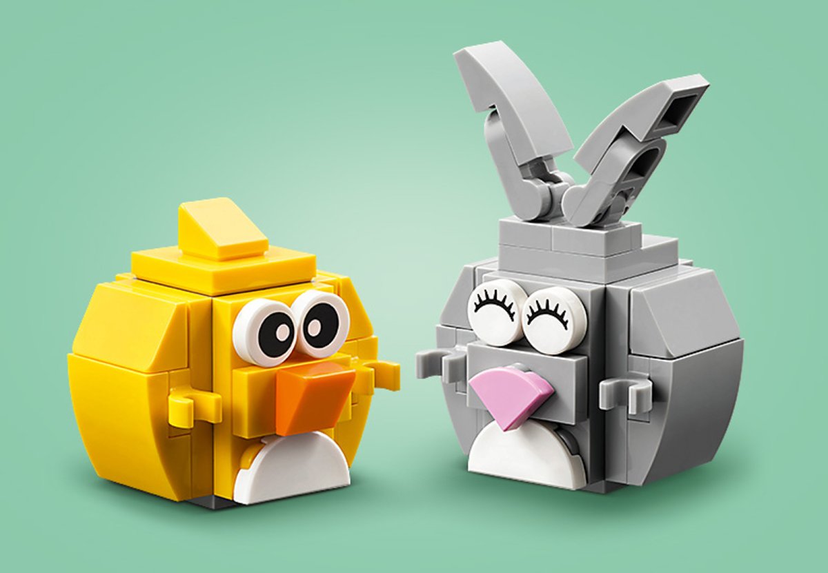40808 LEGO  Coniglietto pasquale e caccia alle uova