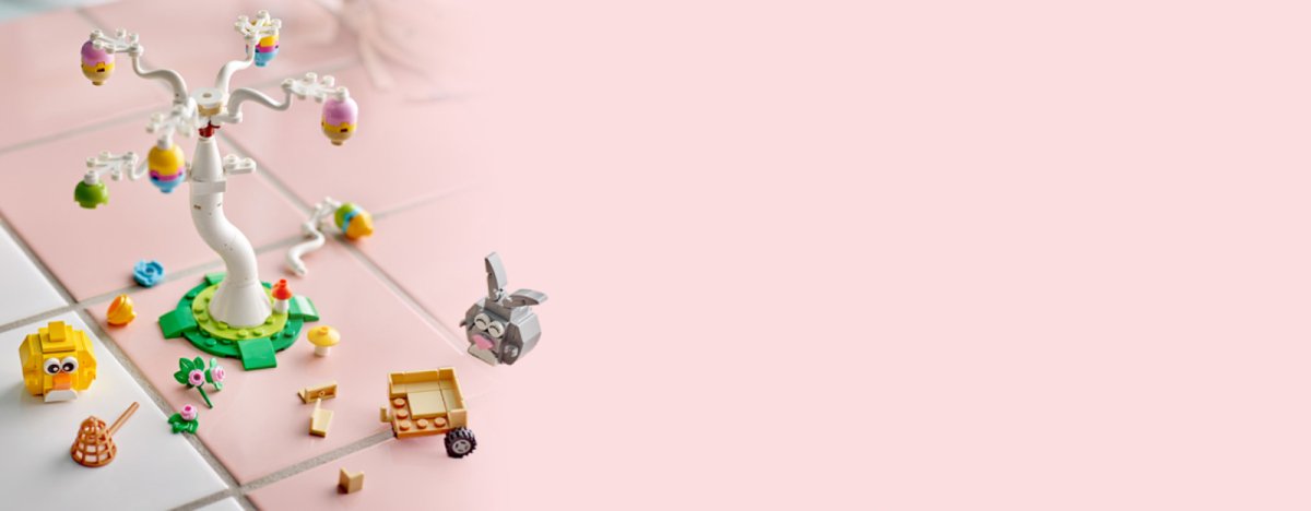 40808 LEGO  Coniglietto pasquale e caccia alle uova