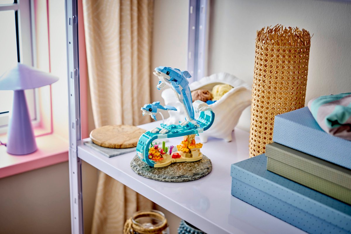 31385 LEGO Creator Animali marini: meravigliosi delfini