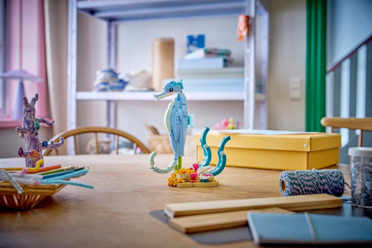 31385 LEGO Creator Animali marini: meravigliosi delfini