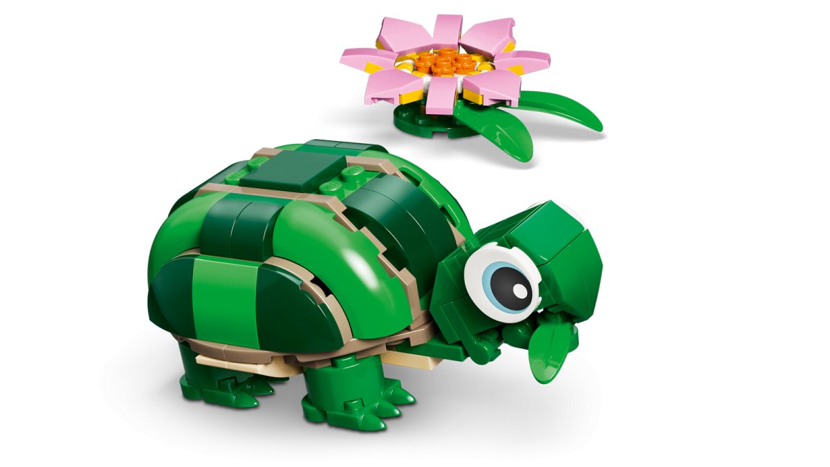 31377 LEGO Creator Tartaruga con fiore di ninfea
