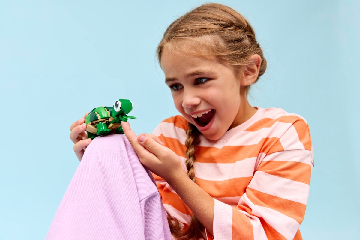 31377 LEGO Creator Tartaruga con fiore di ninfea