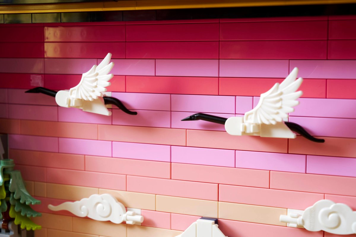 31218 ART Paesaggio giapponese con ciliegi fioriti