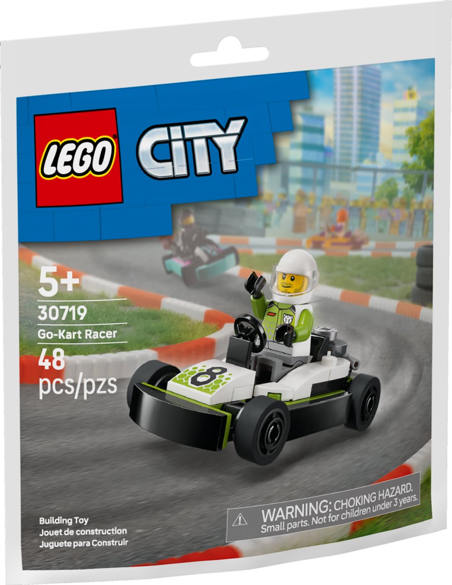 30719 LEGO Polybag City Recruitment Bags Pilota di Go-Kart