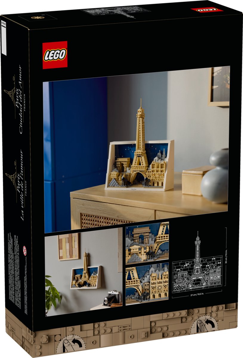 21064 LEGO Architecture Parigi  La città dell’amore