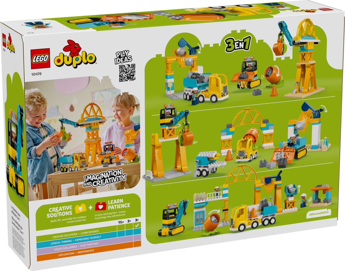 10476 LEGO DUPLO Town Cantiere e veicoli 3 in 1