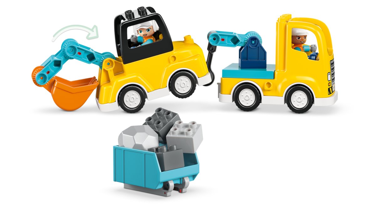 10475 LEGO DUPLO Town Veicoli da cantiere 3 in 1