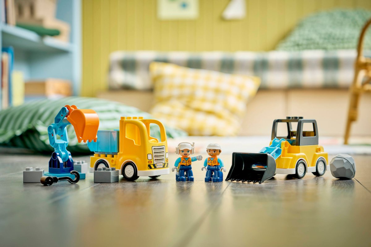 10475 LEGO DUPLO Town Veicoli da cantiere 3 in 1