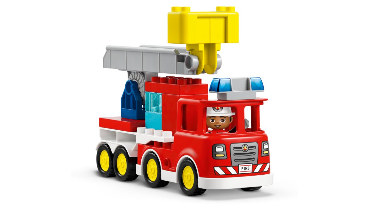 10473 LEGO DUPLO Town Autopompa con manichetta e pompiere