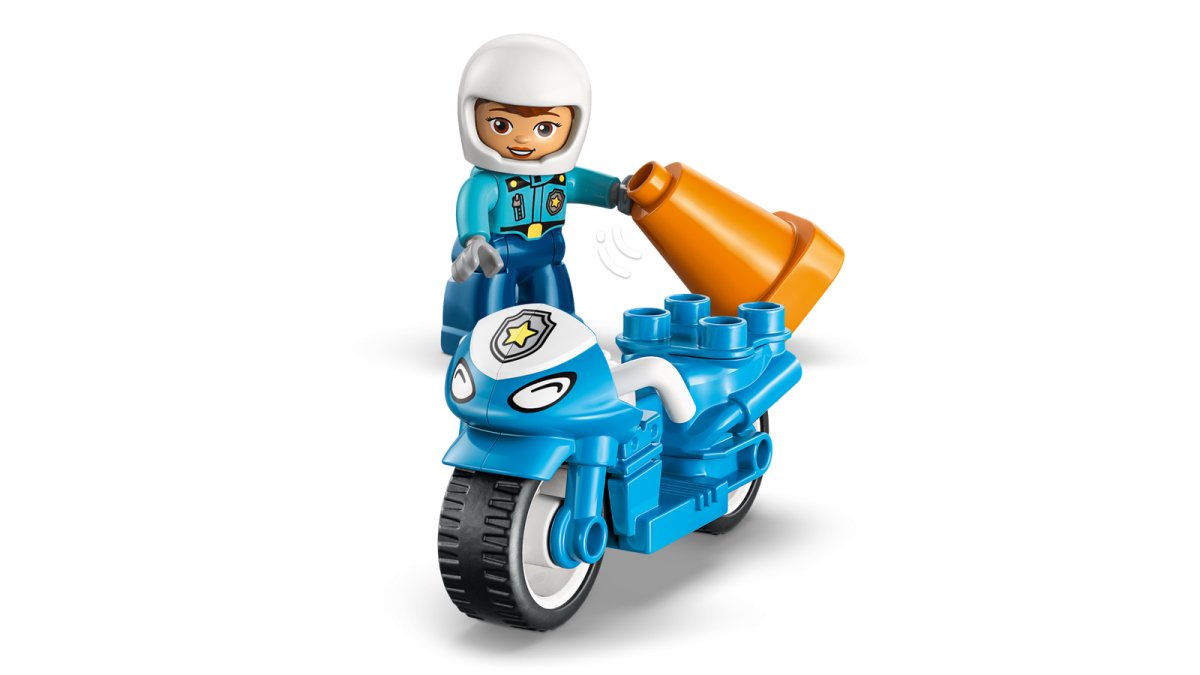 10471 LEGO DUPLO Town Motocicletta blu della Polizia