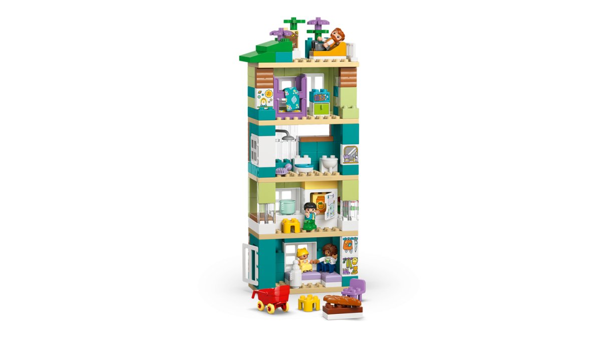 10470 LEGO DUPLO Town Casa familiare moderna 3 in 1 con personaggi