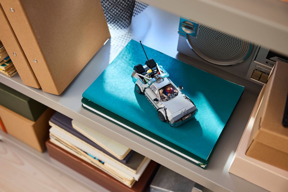 77256 LEGO Speed Champions Macchina del tempo di Ritorno al futuro