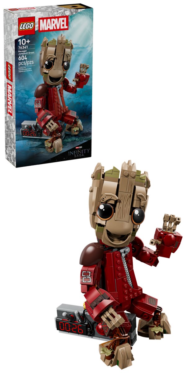 76341 LEGO Super Heroes Marvel Groot in tuta da Ravager