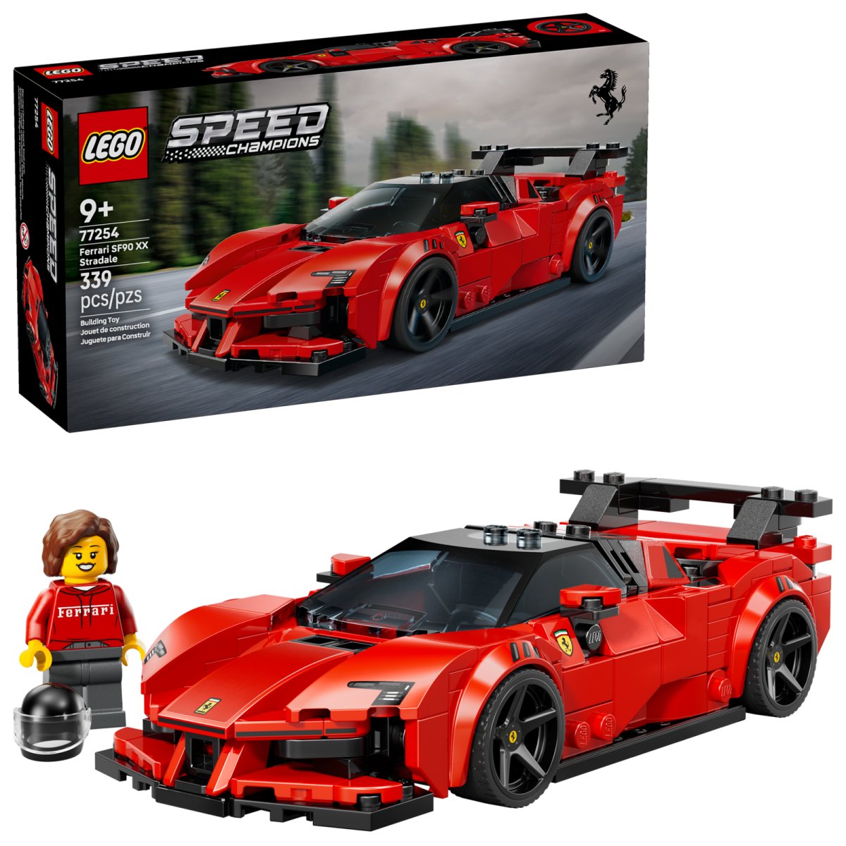 77254 LEGO Speed Champions Ferrari SF90 XX Auto sportiva Stradale