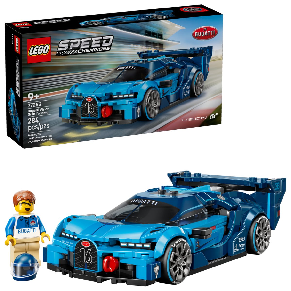 77253 LEGO Speed Champions Super auto sportiva Bugatti Vision GT