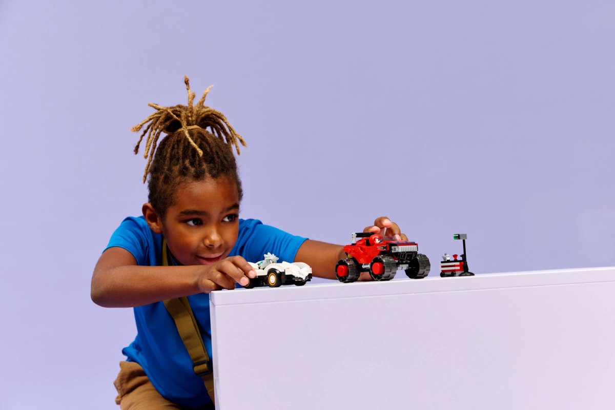77118 LEGO Sonic Auto di Silver vs. Monster Truck di Knuckles