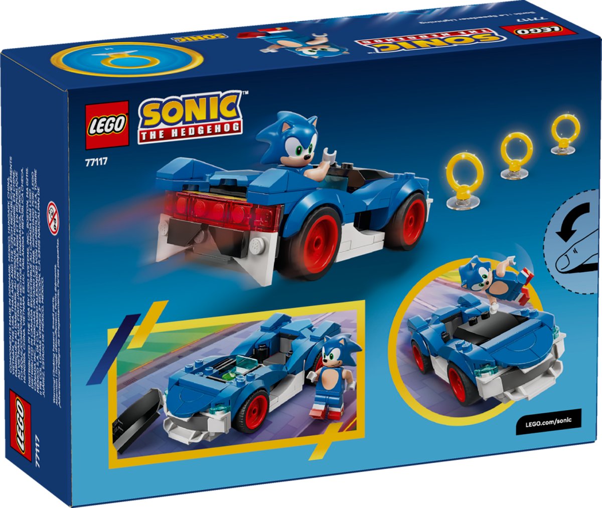77117 LEGO Sonic Sonic: Fulmine supersonico