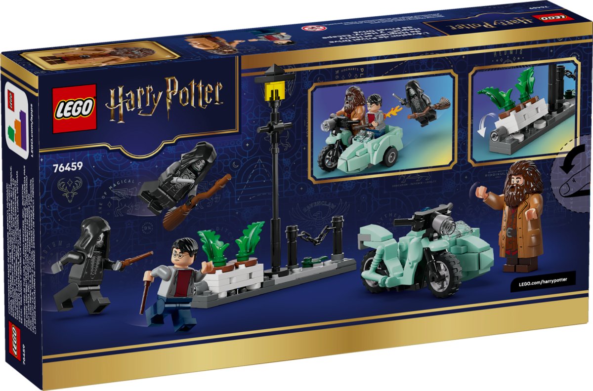 76459 LEGO Harry Potter TM Fuga da Privet Drive di Hagrid™ e Harry