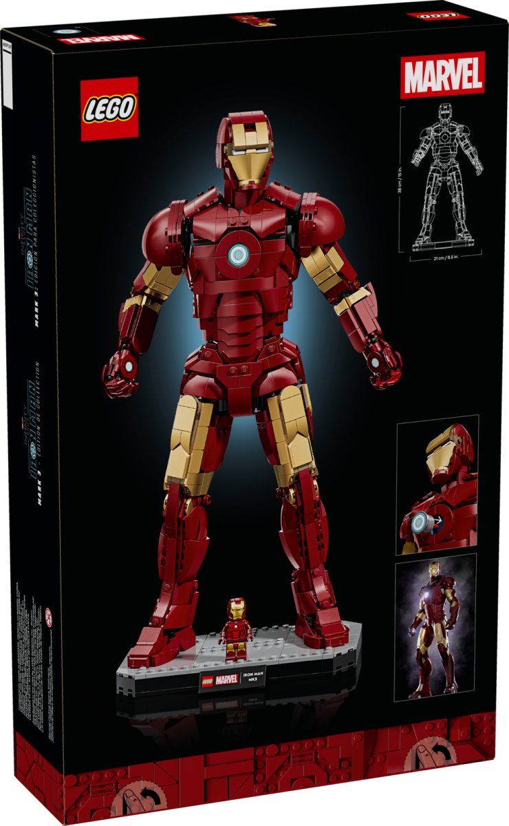 76344 LEGO Super Heroes Marvel Iron Man Mark 3  Edizione del collezionista