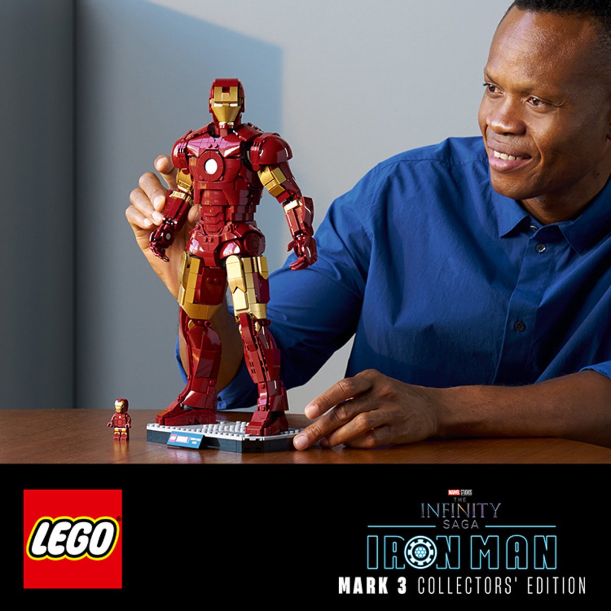 76344 LEGO Super Heroes Marvel Iron Man Mark 3  Edizione del collezionista