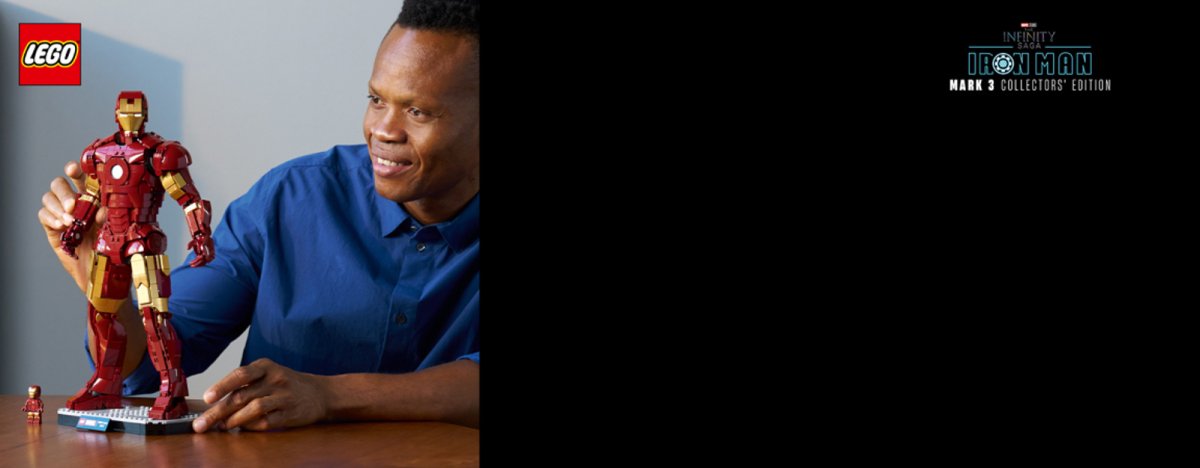 76344 LEGO Super Heroes Marvel Iron Man Mark 3  Edizione del collezionista