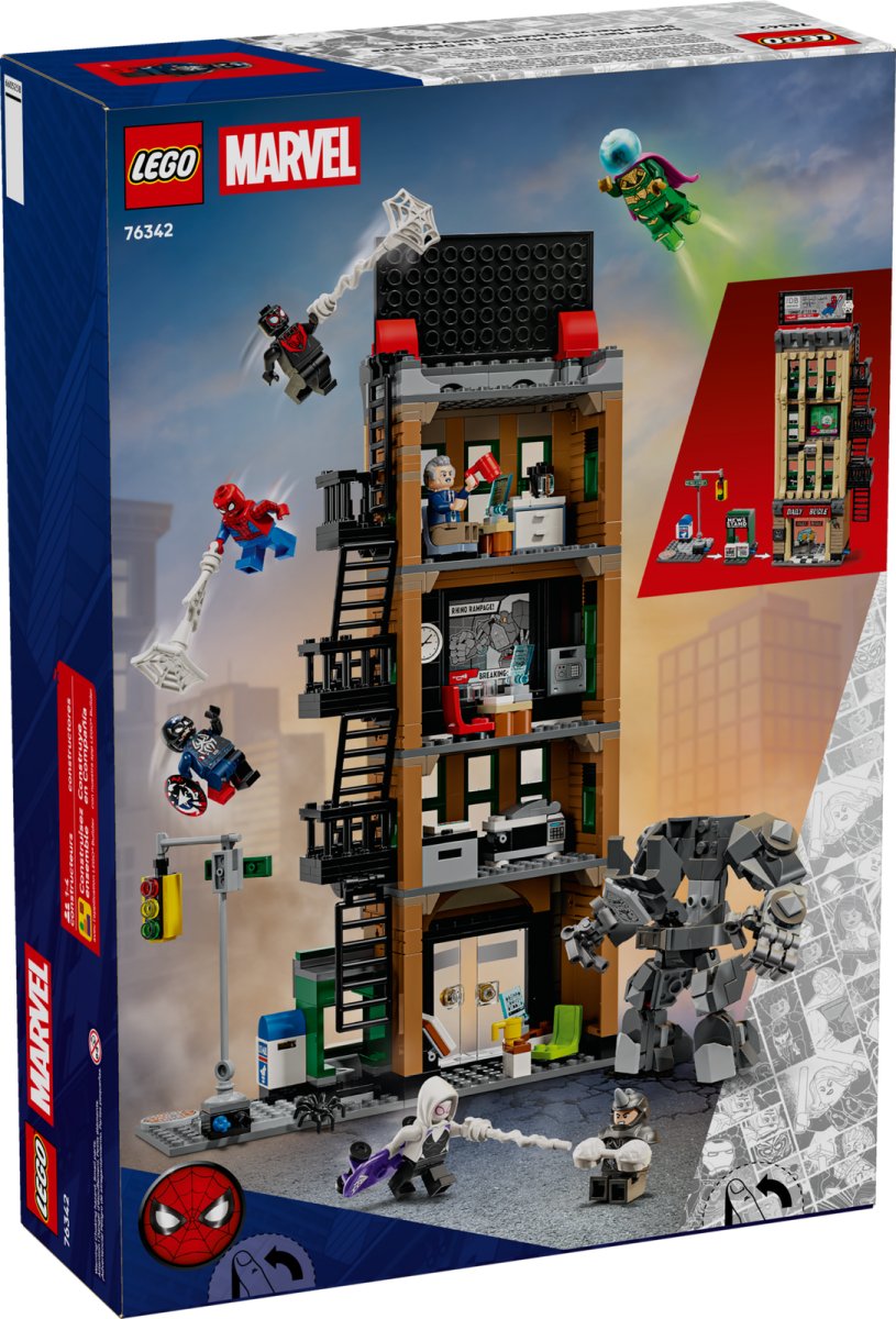 76342 LEGO Super Heroes Marvel Spider-Man vs. Mysterio: il Daily Bugle