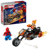 76335 LEGO Super Heroes Marvel Spider-Man vs. Ghost Rider in motocicletta