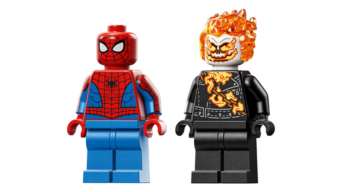 76335 LEGO Super Heroes Marvel Spider-Man vs. Ghost Rider in motocicletta