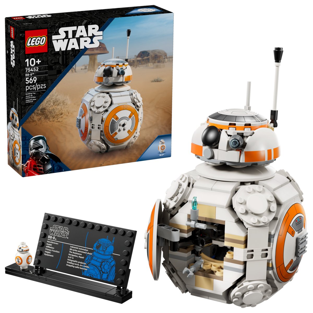 75452 LEGO Star Wars TM Droide astromeccanico BB-8™