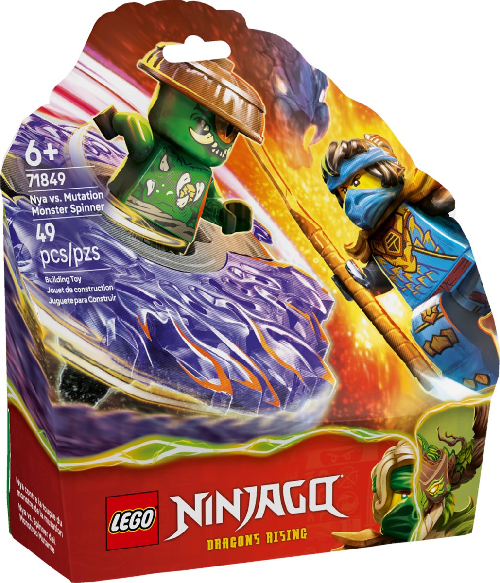 71849 LEGO Ninjago Nya contro Spinner Mostro della Mutazione