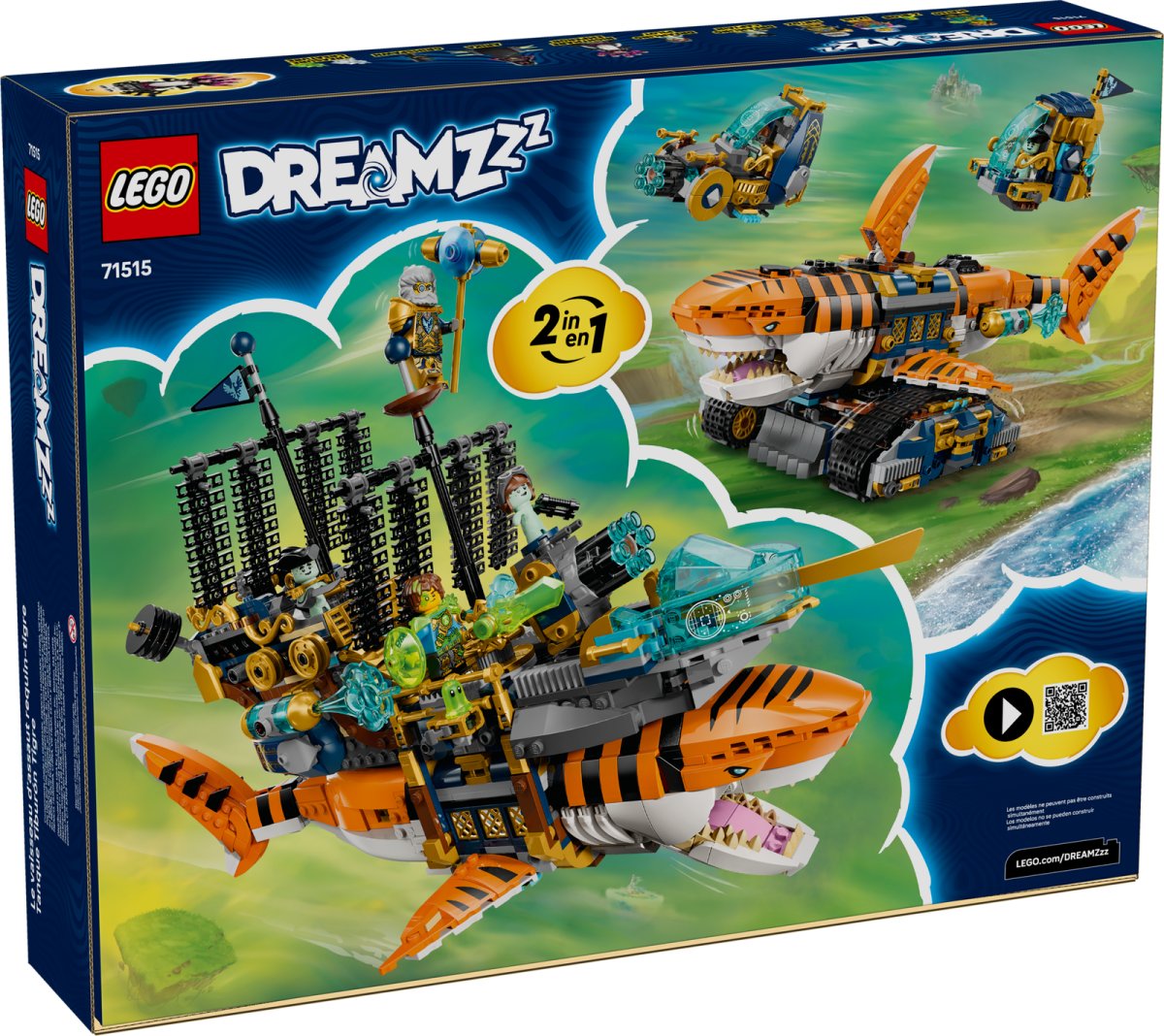 71515 LEGO DREAMZzz Carro-squalo tigre