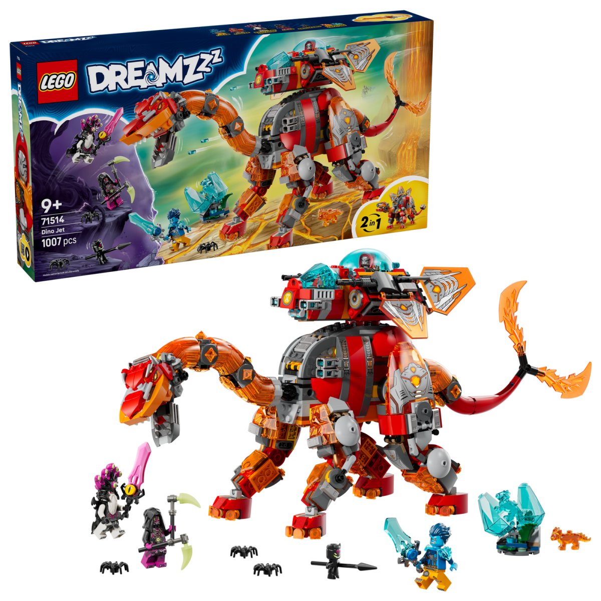 71514 LEGO DREAMZzz Jet-Dinosauro
