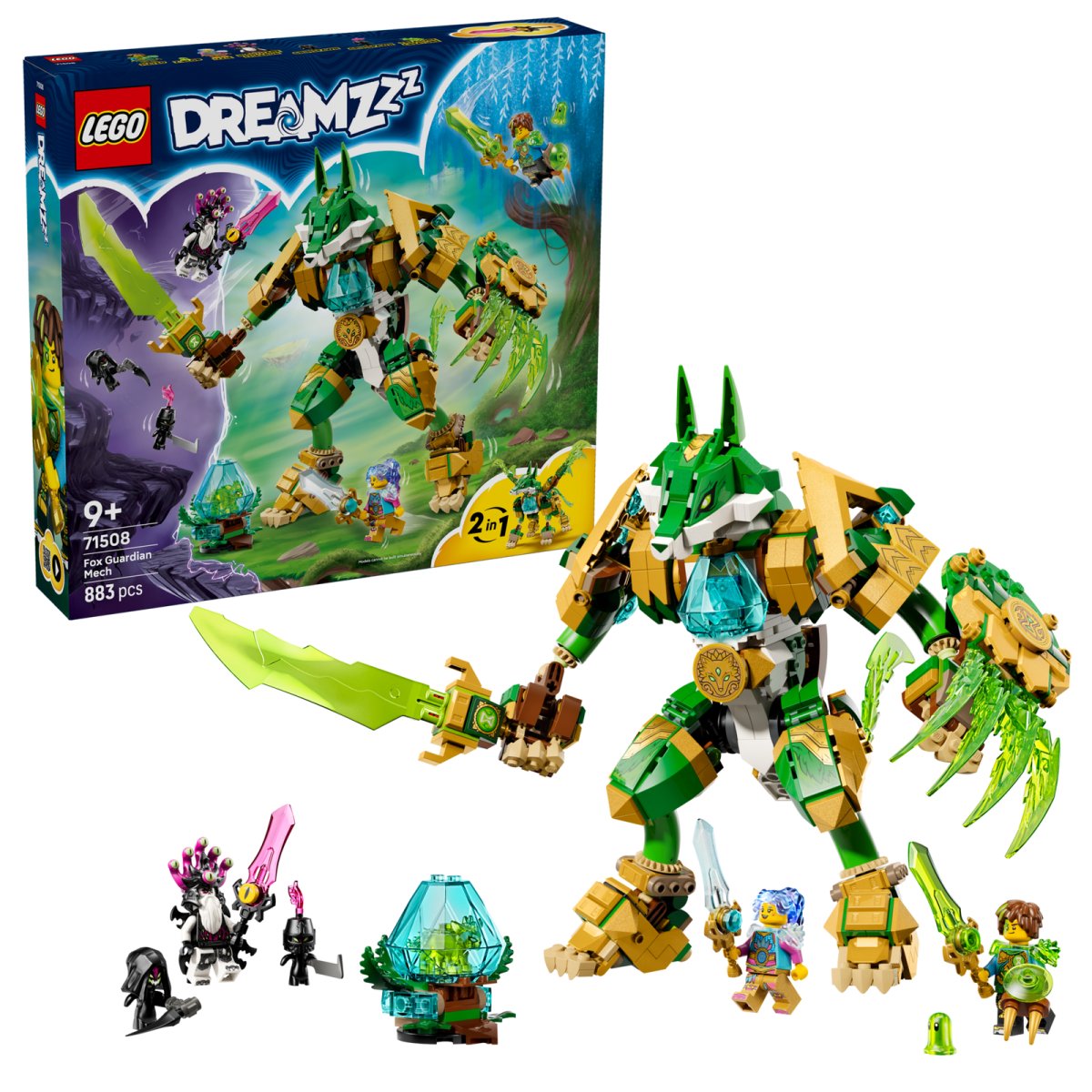 71508 LEGO DREAMZzz Mech volpe guardiana