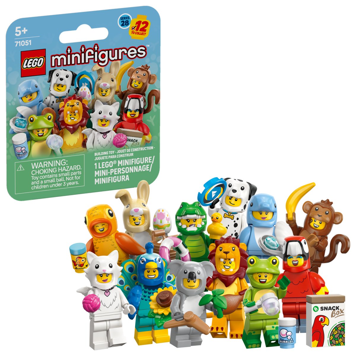 71051 LEGO Minifigures Serie animali 28