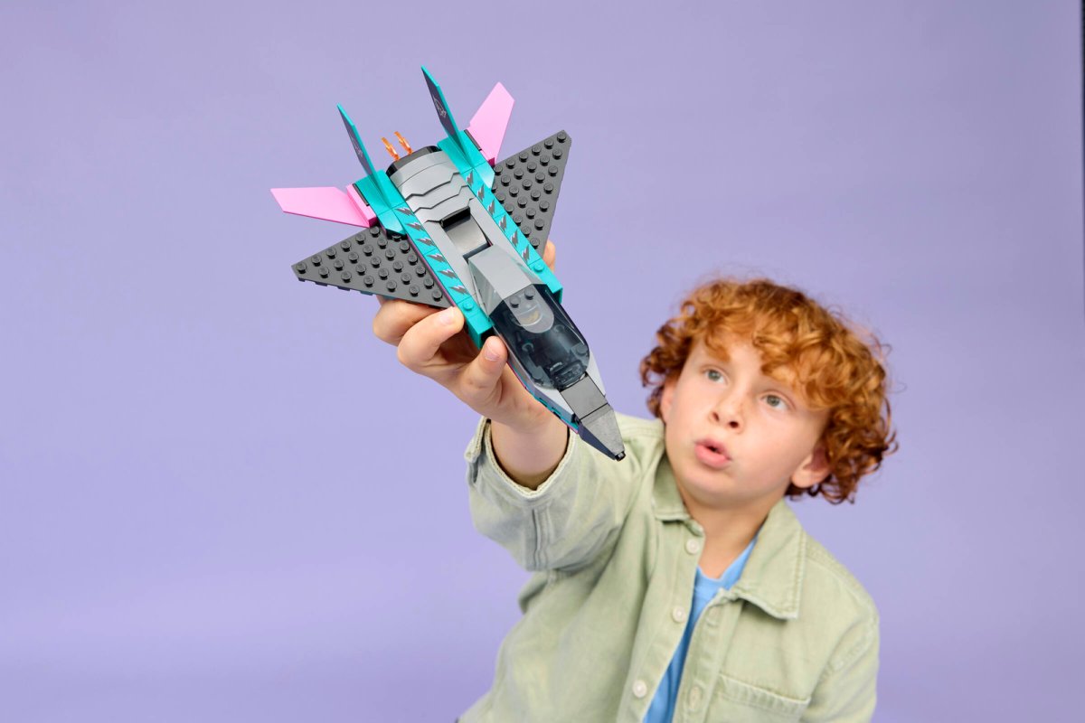 60489 LEGO City Great Vehicles Jet contro Auto sportiva