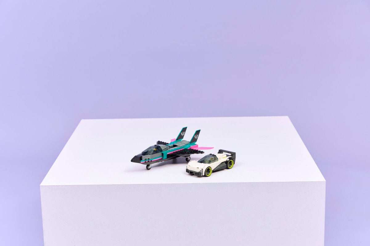 60489 LEGO City Great Vehicles Jet contro Auto sportiva